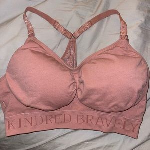 Kindred Bravely Simply Sublime lace racer back nursing bra